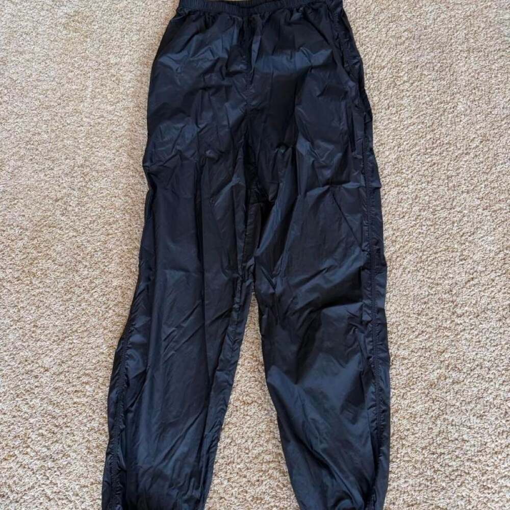 Bloch CHM Ripstop Dance Pants Trash Bag Pants Black